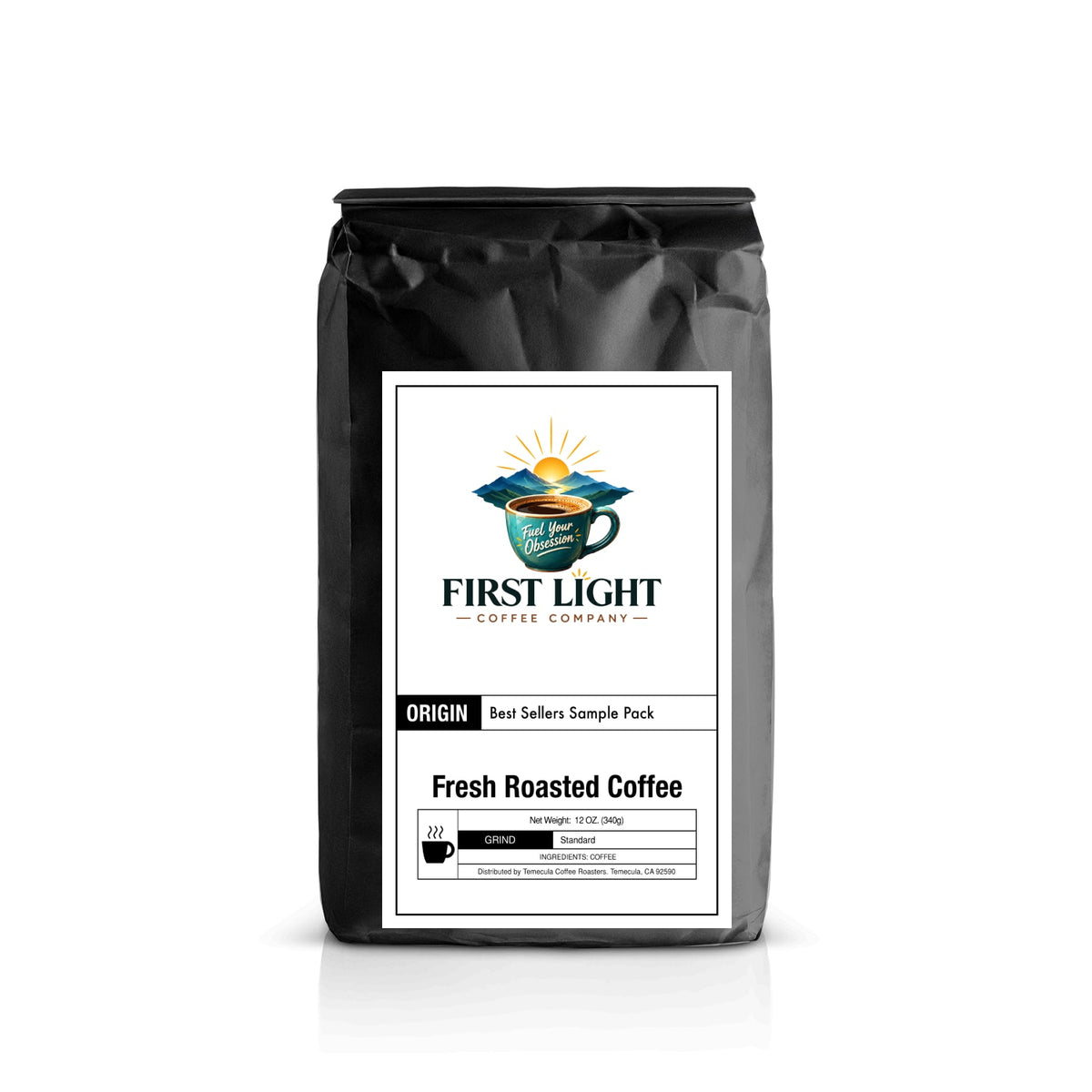 Best Sellers Sample Pack: 6Bean, Cowboy, Breakfast, Peru, Mexico, Bali